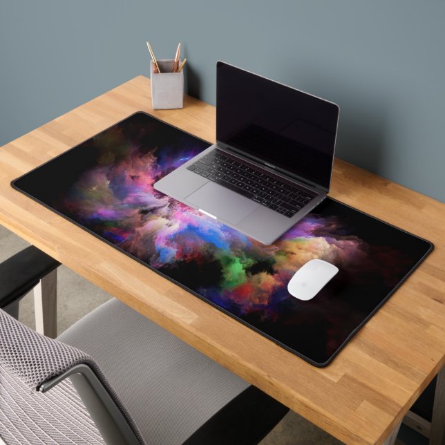 L'oeuvre Cloud de SlipperyJoe abstraite surre vibr (Bureau 2)