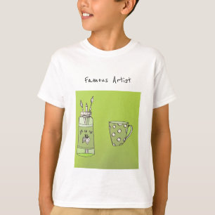 L'oeuvre de votre enfant sur T-shirt