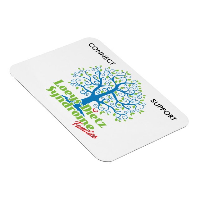 Loeys-Dietz Take Heart Car Magnet (Rechte Seite)