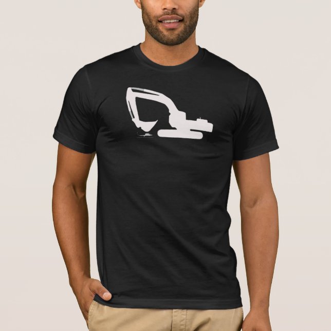 Löffelbagger T-Shirt (Vorderseite)