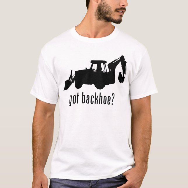 Löffelbagger T-Shirt (Vorderseite)