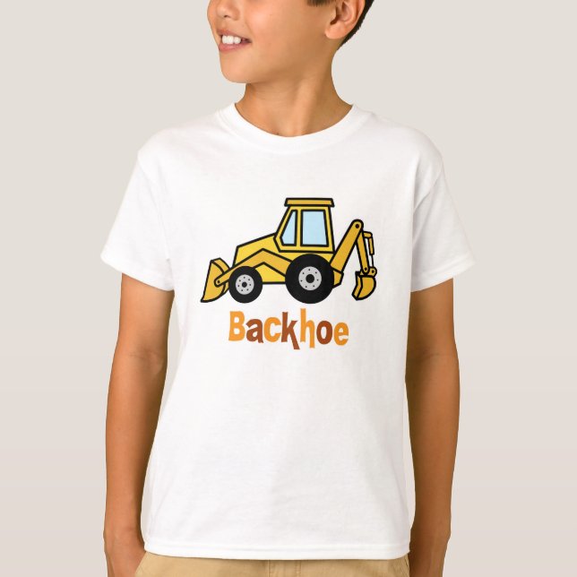 Löffelbagger T-Shirt (Vorderseite)