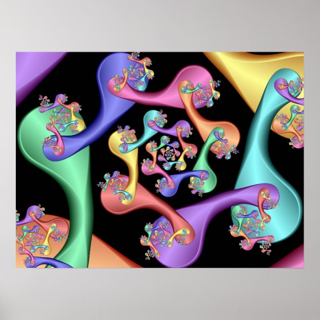 Löffelspirale Poster (Vorne)