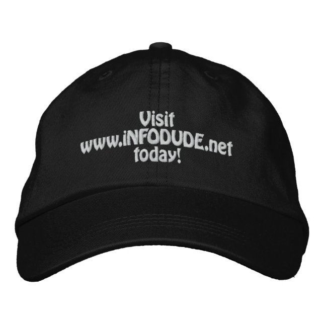L'officiel www.iNFODUDE.net casquettes brodés (Devant)