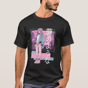 Lofi Girl Retro Japanisch Soft Girl Ästhetik T-Shirt
