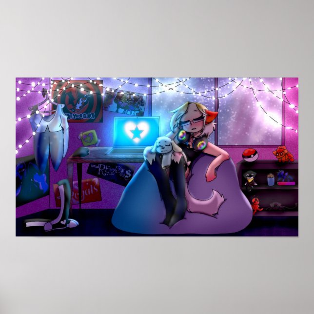 Lofi Gloryheart Poster (Vorne)