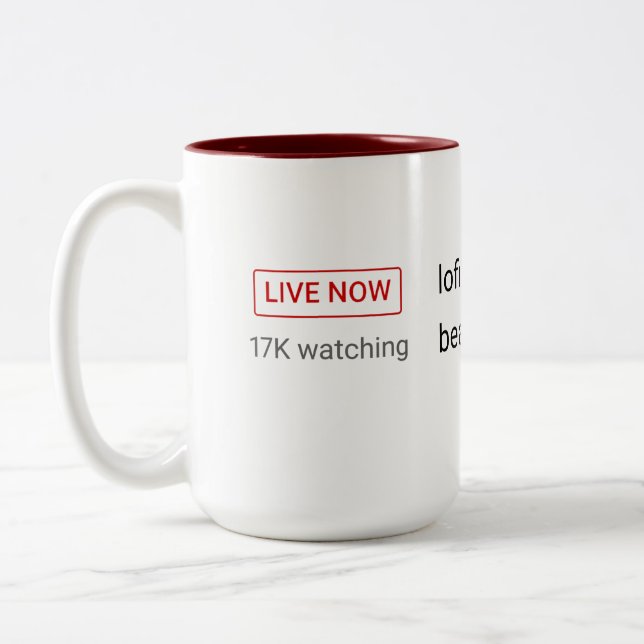 Lofi Hip Hop Radio Tasse (Links)