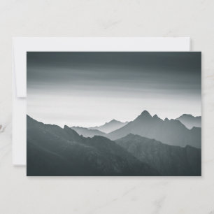 Lofoten Bergwelt Foto-Karte