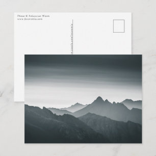 Lofoten Bergwelt Postkarte