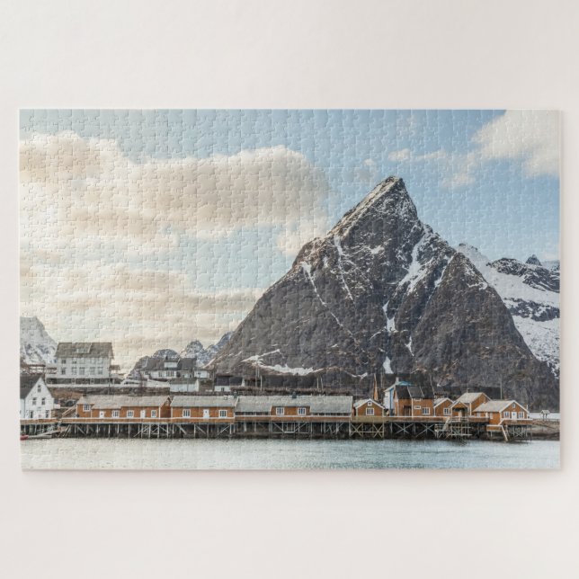 Lofoten-Inseln Fischerdorf (Horizontal)