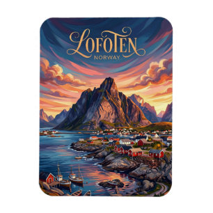 Lofoten-Inseln Norwegen Magnet
