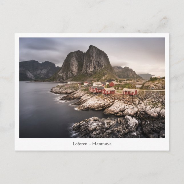 Lofoten Inseln Norwegen Postcard Postkarte (Vorderseite)