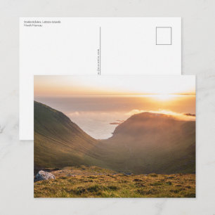 Lofoten-Inseln Norwegen Postkarte