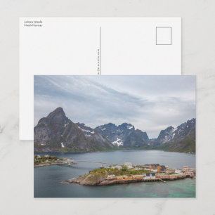 Lofoten-Inseln Norwegen Postkarte