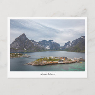 Lofoten Inseln Norwegen Postkarte