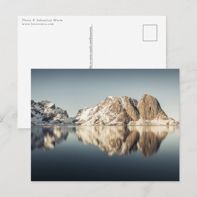 Lofoten Inseln Norwegen Postkarte (Vorne/Hinten)