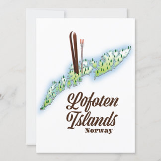 Lofoten Inseln, Norwegisches Skipposter.