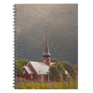 Lofoten Islands Flakstad Church Notizblock