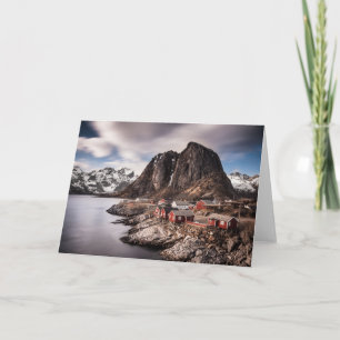 Lofoten Islands Hamnoy Karte