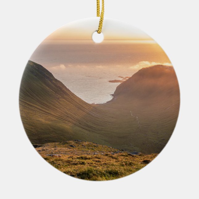 Lofoten Keramik Norwegen Keramik Ornament (Vorne)