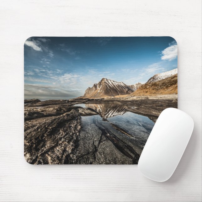 Lofoten Mountain Mousepad (Mit Mouse)