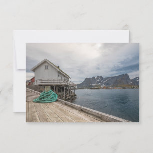 Lofoten Norvège Carte photo