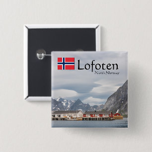 Lofoten Norwegen Button