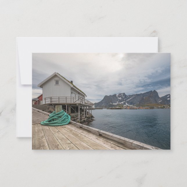 Lofoten Norwegen Fotokarte (Vorderseite)