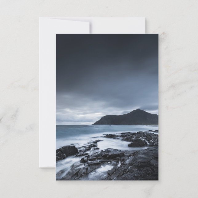 Lofoten Norwegen Karte (Vorderseite)