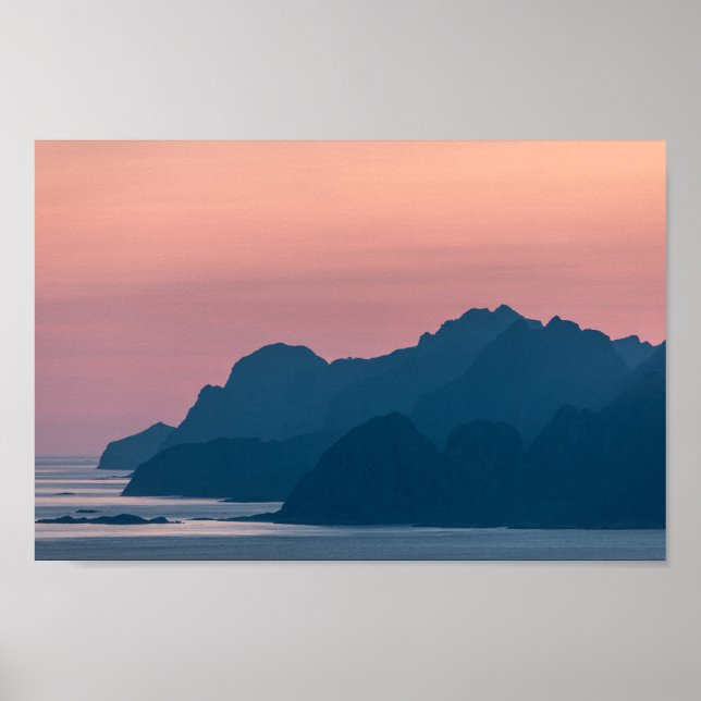 Lofoten Norwegen Poster (Vorne)