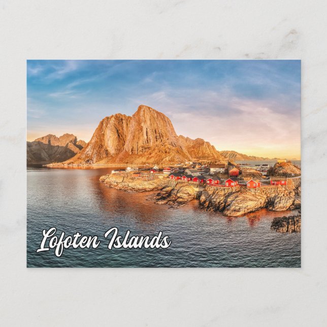 Lofoten, Norwegen Postkarte (Vorderseite)