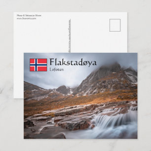 Lofoten Norwegen Postkarte