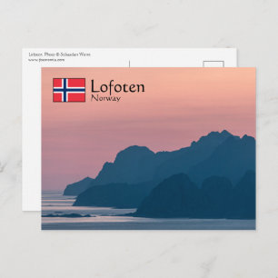 Lofoten Norwegen Postkarte