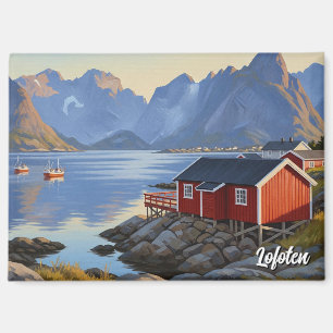 Lofoten Norwegen Reise Magnet