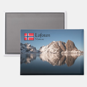 Lofoten Norwegen Souvenir Magnet