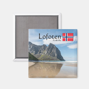 Lofoten Norwegen Souvenir Magnet