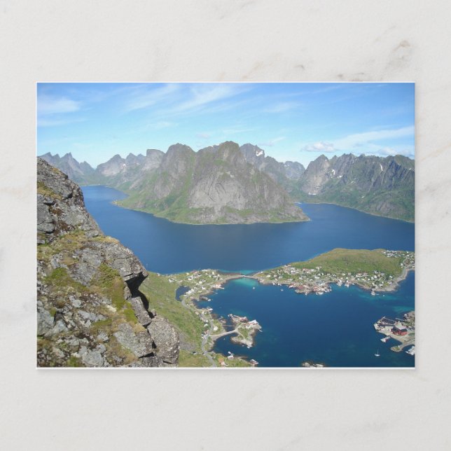 Lofoten Postkarte (Vorderseite)