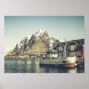 Lofoten Vintag Poster