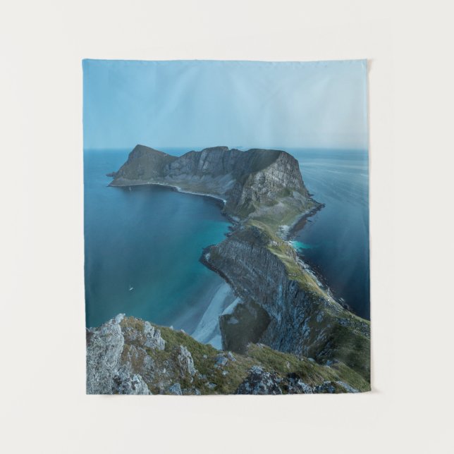 Lofoten Wandteppich (Vorderseite)