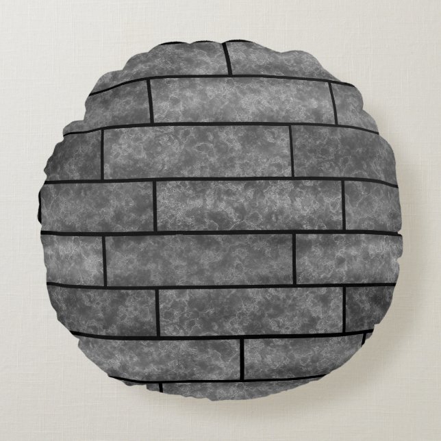 Loft, Marmorloft Rundes Kissen (Vorderseite)