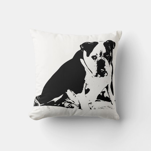 Loft Mood Bulldog Kissen (Vorderseite)