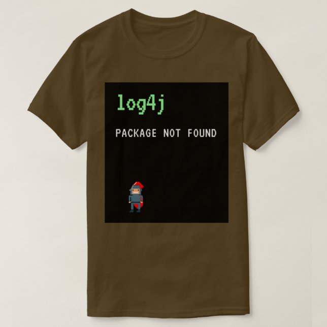 Log4j Java Programmierer-Spaß T-Shirt (Design vorne)