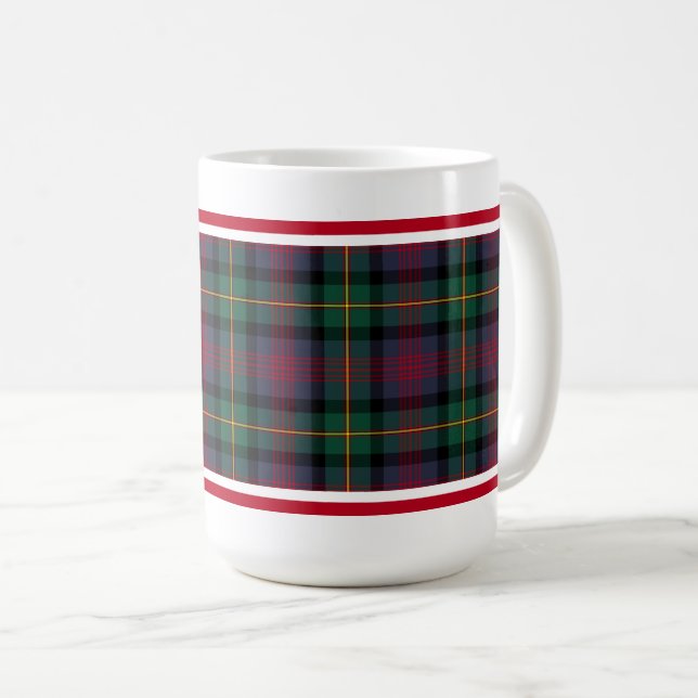 Logan Clan Tartan Kaffeetasse (VorderseiteRechts)