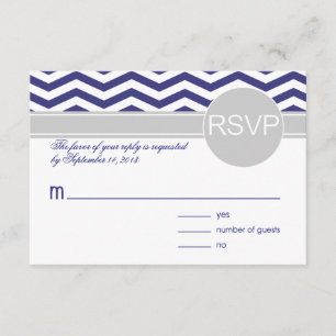 Logan & Derek UAWG   Graue BASIC WHITE PAPER RSVP Karte