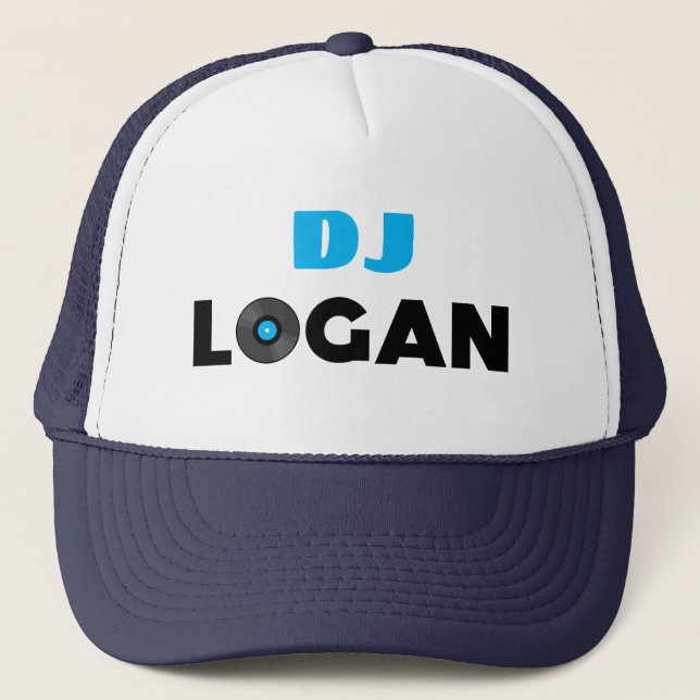 Logan DJ Trucker Hat Truckerkappe (Vorderseite)