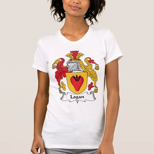 Logan-Familienwappen T-Shirt (Vorderseite)