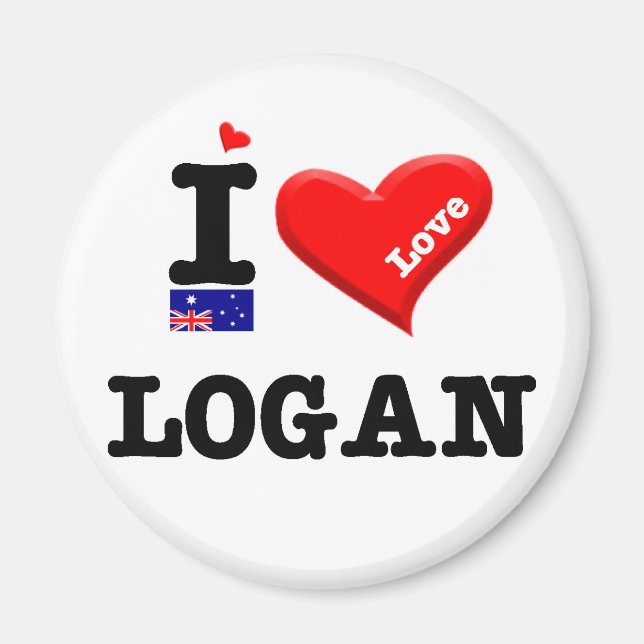 LOGAN - I LIEBE MAGNET (Vorne)