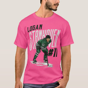 Logan Stankoven Dallas Nom du joueur TShirt 1