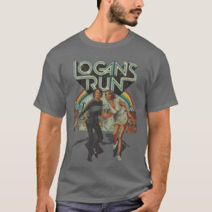 Logans Run Futuristischer Escape 1976 Geschenk Fam T-Shirt