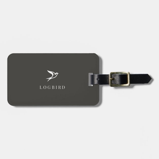 LOGBIRD — Gepäckanhänger (Vorderseite horizontal)